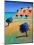 Ibiza II (acrylic on board, 2021)-Paul Powis-Mounted Giclee Print