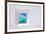 Ibiza Mediterranean White Wall Window with Formentera Beach View [Photo-Illustration]-holbox-Framed Photographic Print