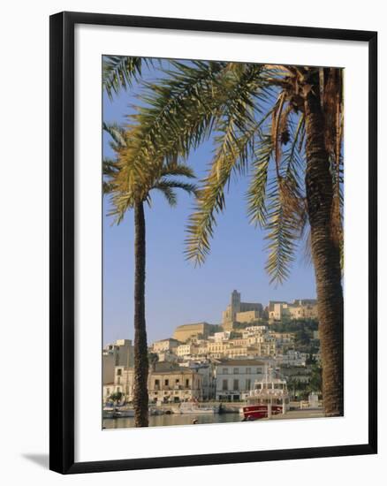 Ibiza Town, Ibiza, Balearic Islands, Spain, Europe-John Miller-Framed Photographic Print