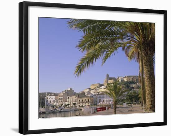 Ibiza Town, Ibiza, Balearic Islands, Spain, Europe-John Miller-Framed Photographic Print