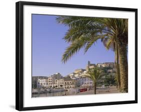 Ibiza Town, Ibiza, Balearic Islands, Spain, Europe-John Miller-Framed Photographic Print