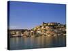 Ibiza Town, Ibiza, Spain-John Miller-Stretched Canvas