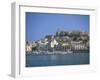 Ibiza Town Skyline and Harbour, Ibiza, Balearic Islands, Spain, Mediterranean, Europe-Lightfoot Jeremy-Framed Photographic Print