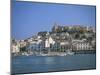 Ibiza Town Skyline and Harbour, Ibiza, Balearic Islands, Spain, Mediterranean, Europe-Lightfoot Jeremy-Mounted Photographic Print