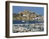 Ibiza Town Skyline and Marina, Ibiza, Balearic Islands, Spain, Mediterranean, Europe-Lightfoot Jeremy-Framed Photographic Print