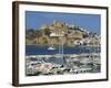 Ibiza Town Skyline and Marina, Ibiza, Balearic Islands, Spain, Mediterranean, Europe-Lightfoot Jeremy-Framed Photographic Print