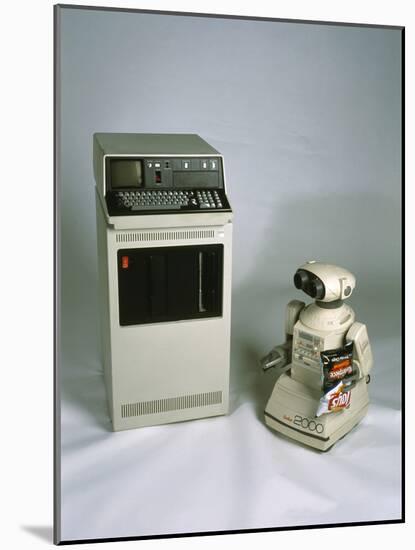 IBM 5110 And Omnibot 2000 Robot-Volker Steger-Mounted Photographic Print