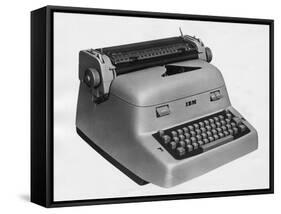 Ibm Electric Typewriter-null-Framed Stretched Canvas