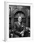 IBM Pres. Thomas J. Watson Jr. in Office-Alfred Eisenstaedt-Framed Premium Photographic Print