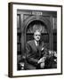 IBM Pres. Thomas J. Watson Jr. in Office-Alfred Eisenstaedt-Framed Premium Photographic Print