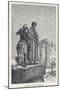Ibn Batuta Arab Traveller with a Native in Egypt-null-Mounted Art Print