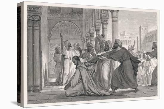 Ibn Rushd, Known in the West as Averroes, Spanish-Islamic Philospher-Figuier-Stretched Canvas