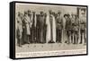 Ibn Saud, Sir Percy Cox, Miss Gertrude Bell-null-Framed Stretched Canvas