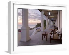 Ibo Island Lodge on Ibo Island in the Quirimbas Archipelago Near Pemba in Northern Mozambique-Julian Love-Framed Photographic Print