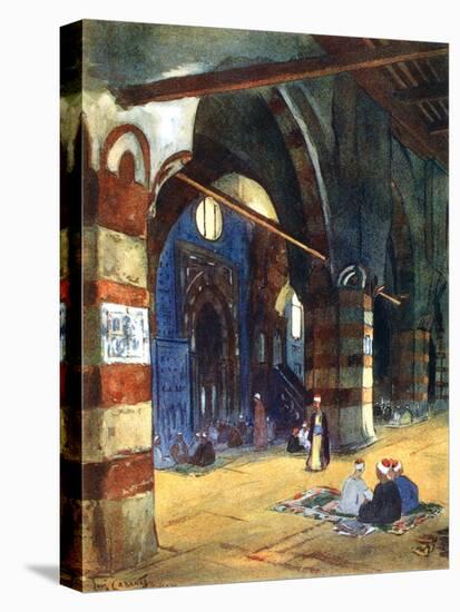 Ibrahim Agha Mosque, Cairo, Egypt, 1928-Louis Cabanes-Stretched Canvas