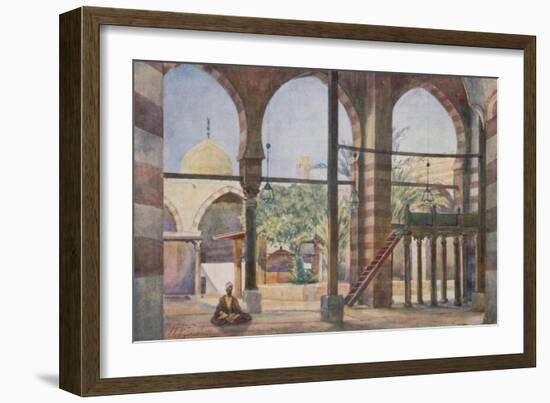 Ibrahim Agha's Mosque: the Interior-Walter Spencer-Stanhope Tyrwhitt-Framed Giclee Print