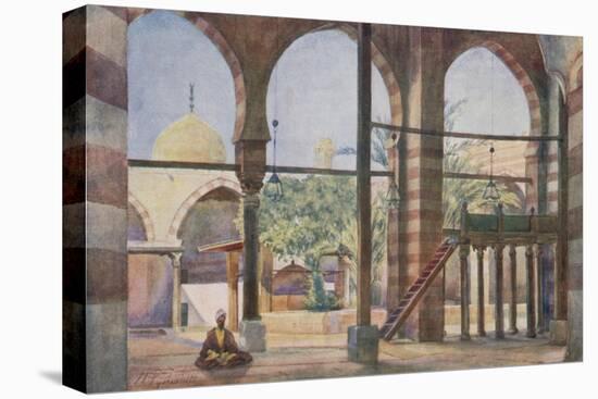 Ibrahim Agha's Mosque: the Interior-Walter Spencer-Stanhope Tyrwhitt-Stretched Canvas