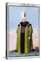 Ibrahim I, Ottoman Emperor, (1808)-John Young-Stretched Canvas