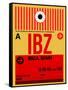 IBZ Ibiza Luggage Tag I-NaxArt-Framed Stretched Canvas