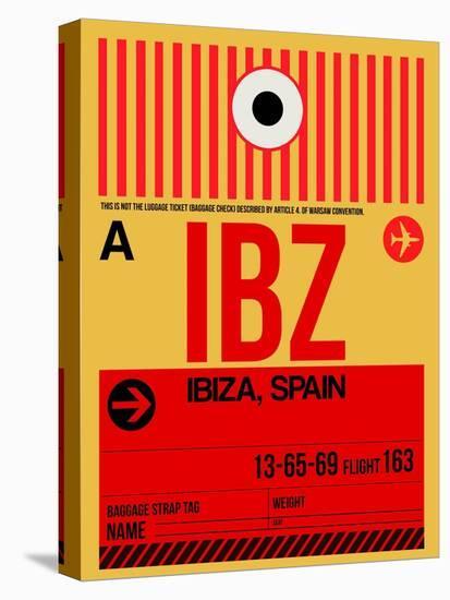 IBZ Ibiza Luggage Tag I-NaxArt-Stretched Canvas