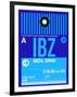 IBZ Ibiza Luggage Tag II-NaxArt-Framed Art Print