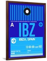 IBZ Ibiza Luggage Tag II-NaxArt-Framed Art Print