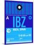 IBZ Ibiza Luggage Tag II-NaxArt-Mounted Art Print