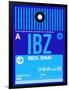 IBZ Ibiza Luggage Tag II-NaxArt-Framed Art Print