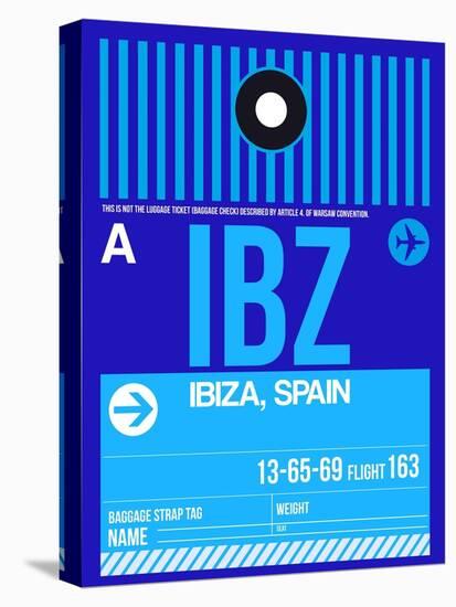 IBZ Ibiza Luggage Tag II-NaxArt-Stretched Canvas