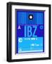 IBZ Ibiza Luggage Tag II-NaxArt-Framed Art Print