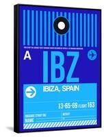 IBZ Ibiza Luggage Tag II-NaxArt-Framed Stretched Canvas