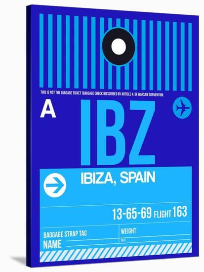 IBZ Ibiza Luggage Tag II-NaxArt-Stretched Canvas