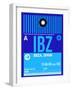 IBZ Ibiza Luggage Tag II-NaxArt-Framed Art Print