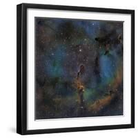 Ic 1396, the Elephant Trunk Nebula-null-Framed Premium Photographic Print