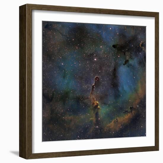 Ic 1396, the Elephant Trunk Nebula-null-Framed Photographic Print
