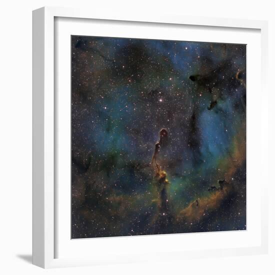 Ic 1396, the Elephant Trunk Nebula-null-Framed Photographic Print