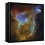 IC 1805, the Heart Nebula-Stocktrek Images-Framed Stretched Canvas