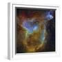 IC 1805, the Heart Nebula-Stocktrek Images-Framed Photographic Print