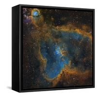 Ic 1805, the Heart Nebula-null-Framed Stretched Canvas