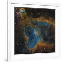 Ic 1805, the Heart Nebula-null-Framed Photographic Print