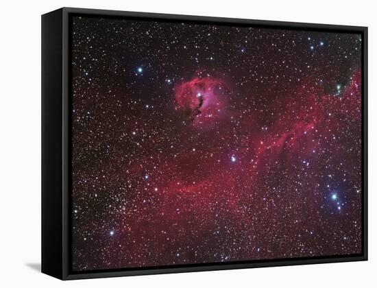 Ic 2177 Nebulosity-null-Framed Stretched Canvas