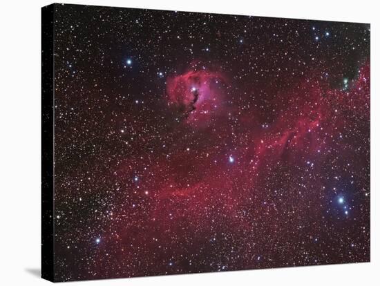 Ic 2177 Nebulosity-null-Stretched Canvas