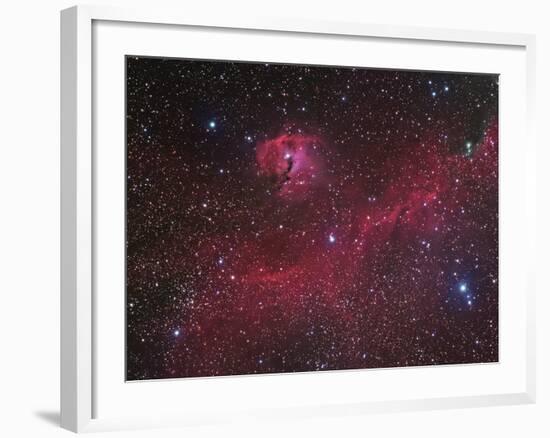 Ic 2177 Nebulosity-null-Framed Photographic Print