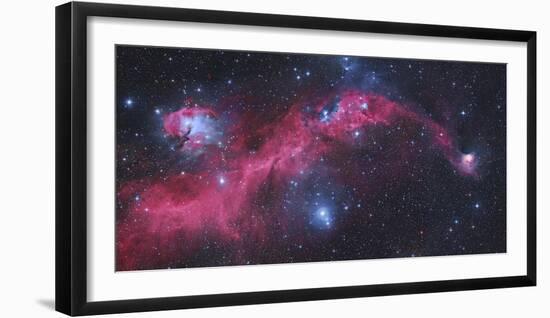 Ic 2177, the Seagull Nebula-Stocktrek Images-Framed Premium Photographic Print