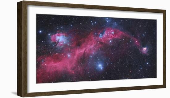 Ic 2177, the Seagull Nebula-Stocktrek Images-Framed Photographic Print