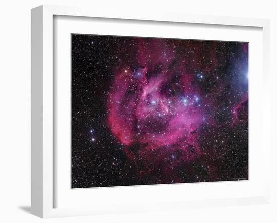 IC 2944 Running Chicken Nebula-Stocktrek Images-Framed Photographic Print