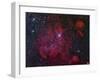 Ic 2944, the Running Chicken Nebula-Stocktrek Images-Framed Photographic Print