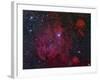 Ic 2944, the Running Chicken Nebula-Stocktrek Images-Framed Photographic Print