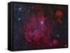 Ic 2944, the Running Chicken Nebula-Stocktrek Images-Framed Stretched Canvas
