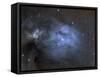 Ic 4603 Is a Blue Reflection Nebula in Ophiuchius-null-Framed Stretched Canvas